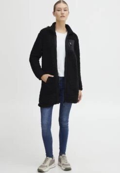 OXMO OxelineCappotto CortoBlack Donna Cappotti 1OX21U01K-Q11 -Zalando outlet 4b38ef18dd9b4649afb1925767db7451