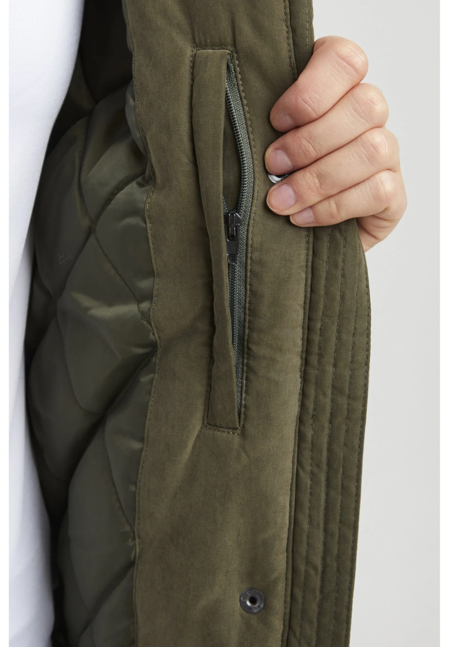 OXMO Oxlona - Cappotto Invernale - Ivy Green 6 OXMO Oxlona - Cappotto Invernale - Ivy Green - immagine 6