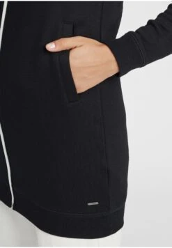OXMO Oxolinda - Felpa Con Zip - Black -Zalando outlet 4fd4747f5a564da18cc89bf4212e574d