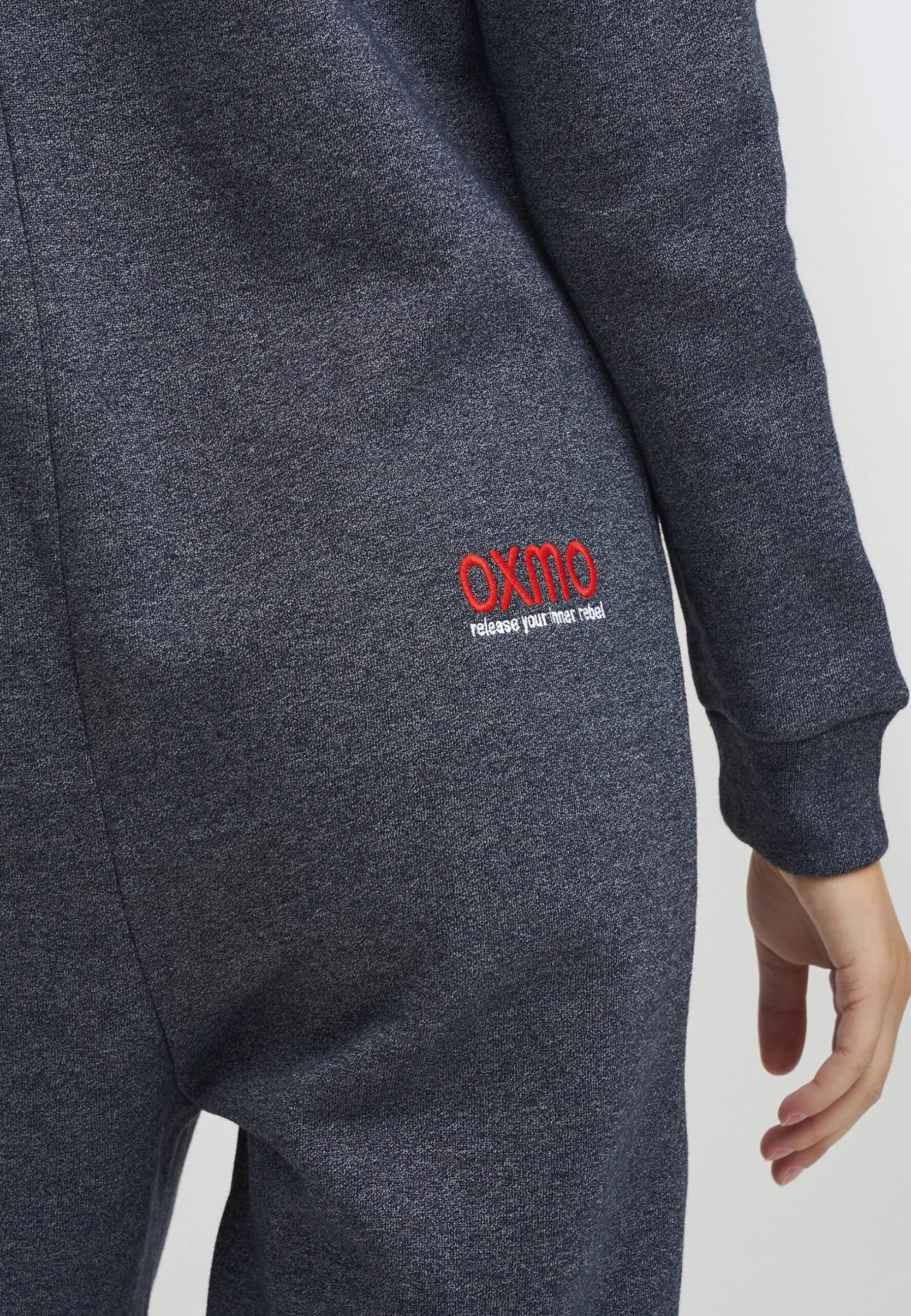 OXMO OxbennaTuta JumpsuitIns Bl Mel Donna Tute Jumpsuit 1OX21T001-K11 5 OXMO OxbennaTuta JumpsuitIns Bl Mel Donna Tute Jumpsuit 1OX21T001-K11 - immagine 5