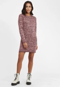 OXMO Oxdanielle - Abito In Maglia - Andorra Red