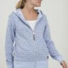 OXMO VendelaFelpa Con ZipLilac Donna Felpe 1OX21J01A-I11