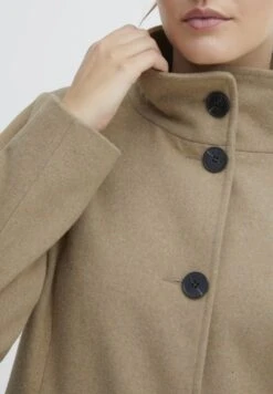 OXMO OxvalerineCappotto ClassicoDune Melange Donna Cappotti 1OX21U01E-B11 9 OXMO OxvalerineCappotto ClassicoDune Melange Donna Cappotti 1OX21U01E-B11 -Zalando outlet 55ae614852384326afe57042b4bd452b