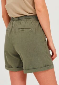 OXMO Shorts - Dusty Olive -Zalando outlet 56372cced1f541449e2d3fe6656251b2
