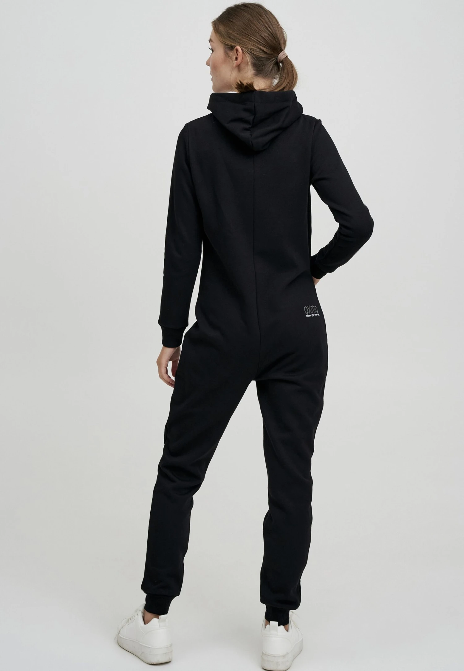 OXMO OxbennaTuta JumpsuitBlack Donna Tute Jumpsuit 1OX21T001-Q11 2 OXMO OxbennaTuta JumpsuitBlack Donna Tute Jumpsuit 1OX21T001-Q11 - immagine 2