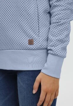 OXMO Oxvera - Felpa Con Cappuccio - Brunnera Blue -Zalando outlet 5a37e97422d14318b9ea2fdea3d45e41