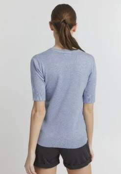 OXMO OxhelinT-Shirt BasicKentucky Blue Melange Donna T-shirt E Top 1OX21D01E-K12 -Zalando outlet 5be03db28f5c4de59474a45729d5d347
