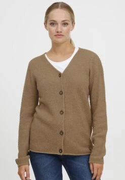 OXMO Oxhelga - Cardigan - Kelp