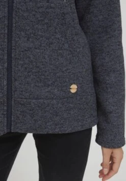 OXMO OxfiaFelpa Con ZipBlue Donna Felpe 1OX21G00W-Q11 -Zalando outlet 5c9702a1d3664f20a4101d4b2e97fd33