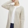 OXMO Oxhilda - Cardigan - Oatmeal