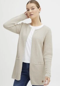 OXMO Oxhilda - Cardigan - Oatmeal