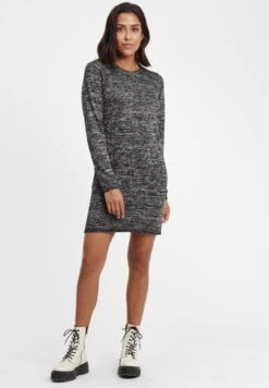 OXMO Oxdanielle - Abito In Maglia - Black