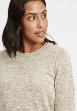 OXMO Oxdanielle - Abito In Maglia - Bone White -Zalando outlet 5fc9883670354453ba4437097ecf04bd