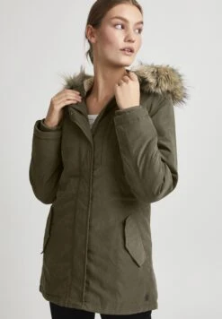OXMO Oxloka - Cappotto Invernale - Ivy Green