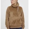 OXMO OxannikiFelpa In PileBeige Donna Felpe 1OX21I01N-B11
