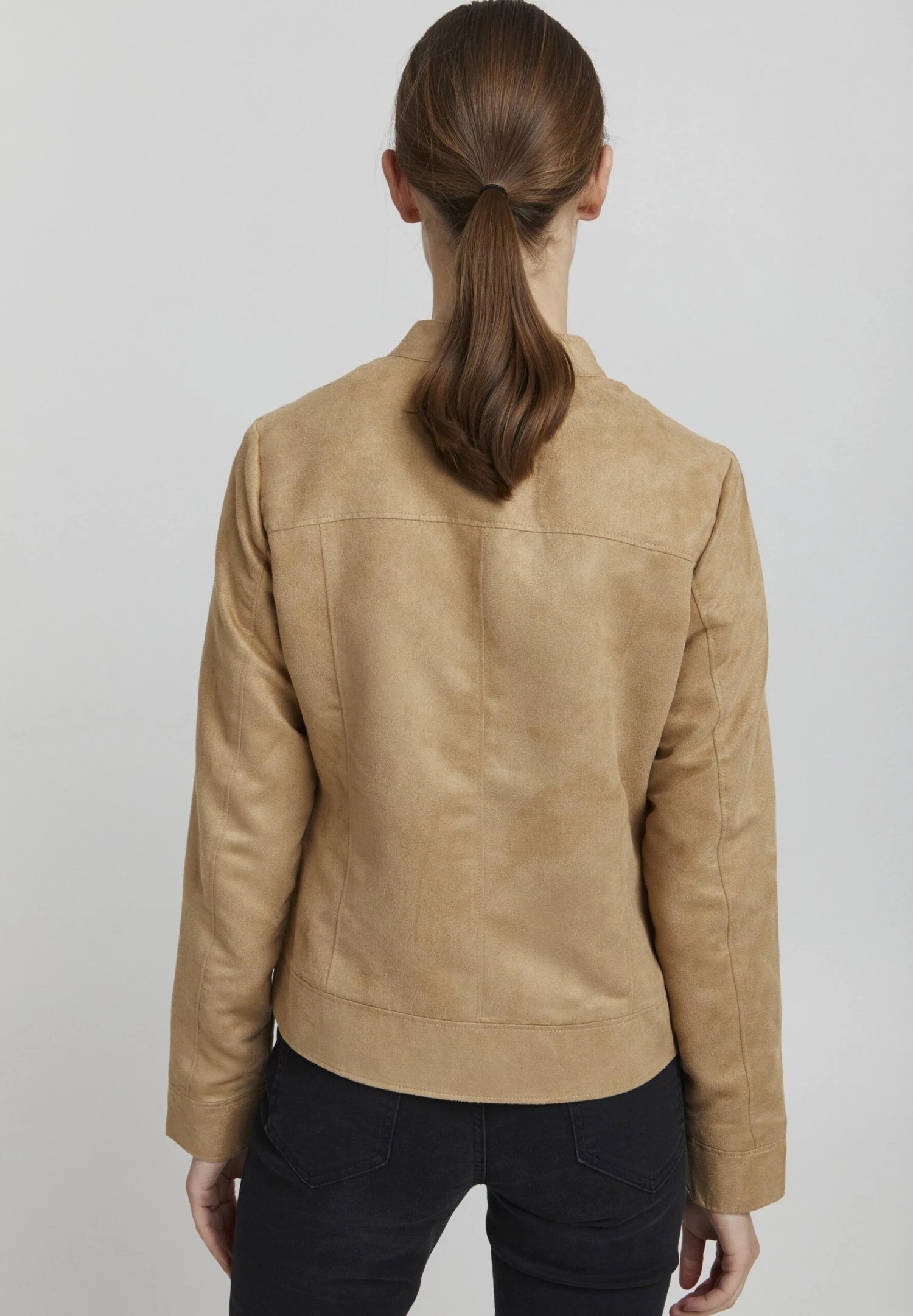 OXMO PeggyGiacca In SimilpelleTannin Donna Giacche E Blazer 1OX21G018-O11 3 OXMO PeggyGiacca In SimilpelleTannin Donna Giacche E Blazer 1OX21G018-O11 - immagine 3