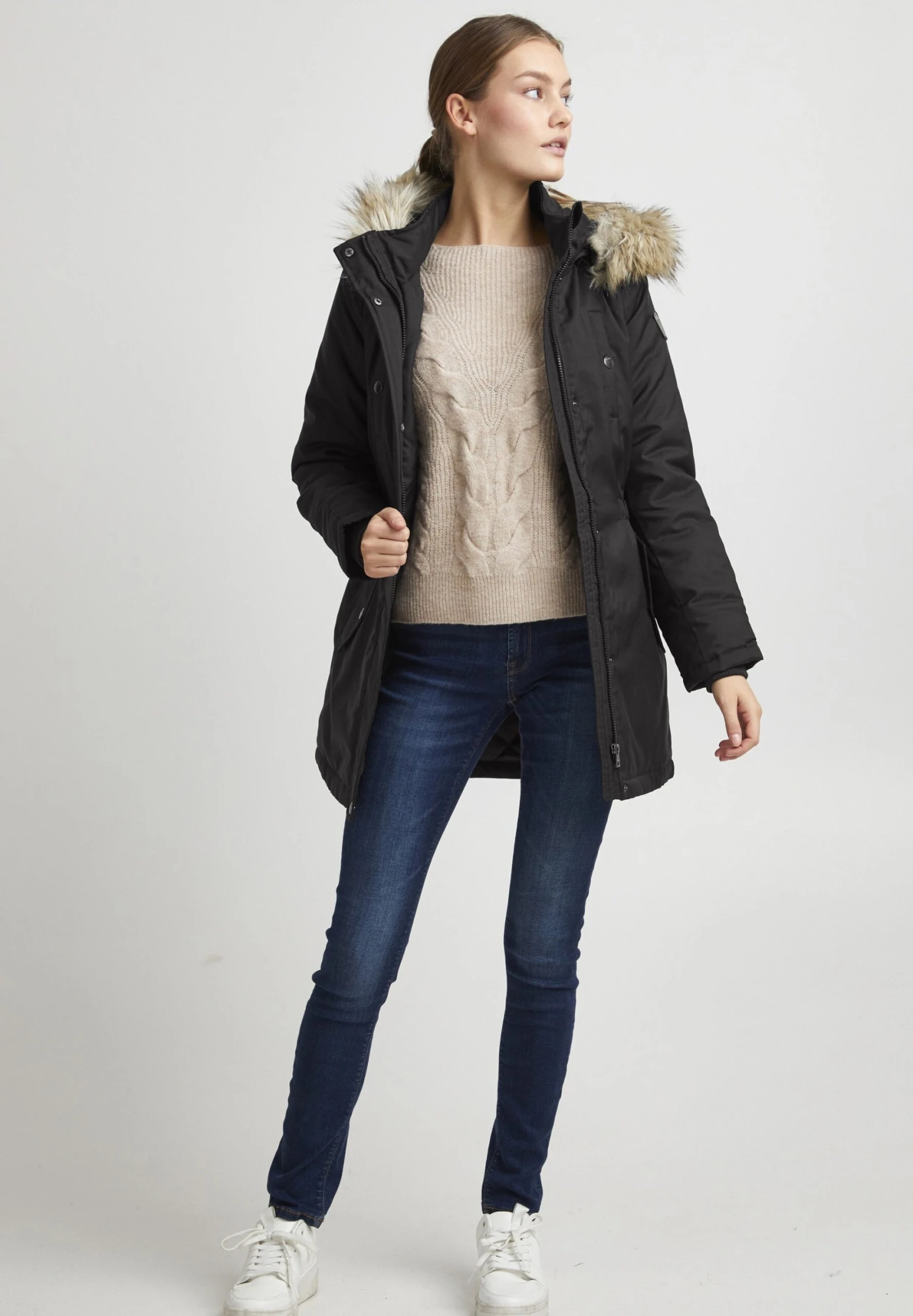 OXMO Oxmaribel - Cappotto Invernale - Black 2 OXMO Oxmaribel - Cappotto Invernale - Black - immagine 2