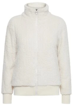 OXMO Anneka - Giacca In Pile - White -Zalando outlet 67b6fd7061d445b5999161d49da2a168