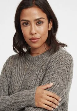 OXMO OxchiaraMaglioneMedium Grey Melange Donna Maglieria 1OX21I017-C11 -Zalando outlet 69b19853b97a4d38aa762b2cc8f682c6