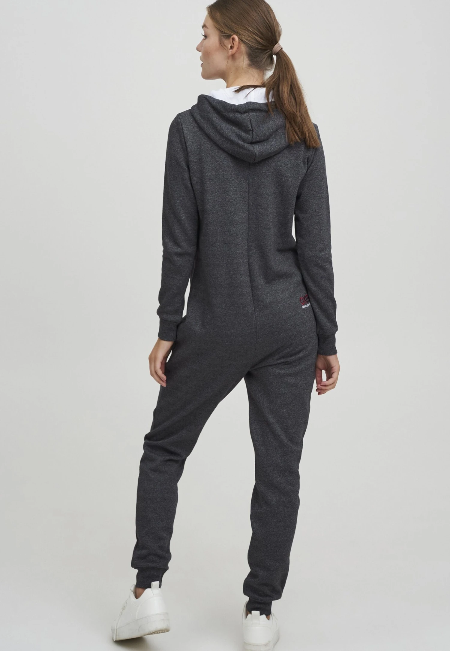 OXMO Oxbenna - Tuta Jumpsuit - Med Grey M 2 OXMO Oxbenna - Tuta Jumpsuit - Med Grey M - immagine 2