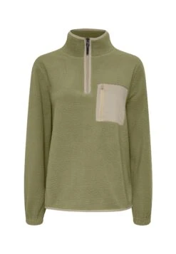 OXMO OxpialaFelpa In PileOil Green Donna Felpe 1OX21J01K-C11 -Zalando outlet 6d0d116bce20478e91b8ac180bb0fe2c