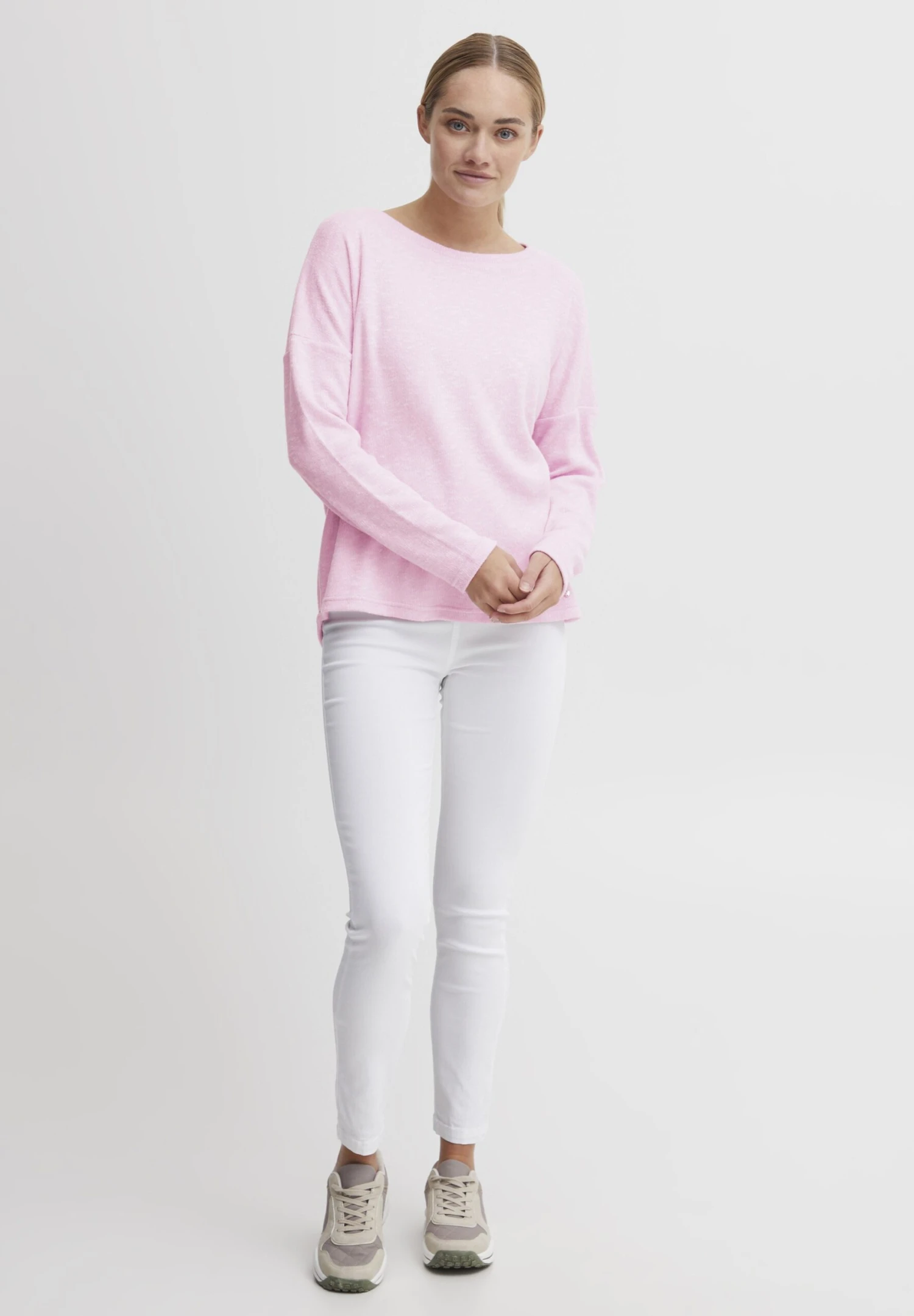 OXMO OxsanneMaglionePink Sachet Melange Donna Maglieria 1OX21I02W-J11 2 OXMO OxsanneMaglionePink Sachet Melange Donna Maglieria 1OX21I02W-J11 - immagine 2