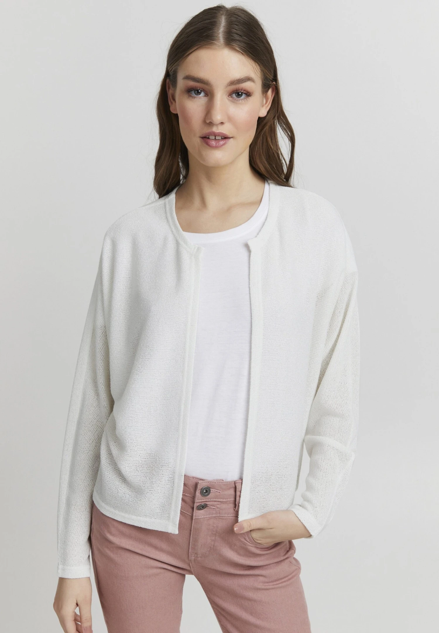 OXMO KikeCardiganOff White Donna Maglieria 1OX21I025-A11 1 OXMO KikeCardiganOff White Donna Maglieria 1OX21I025-A11