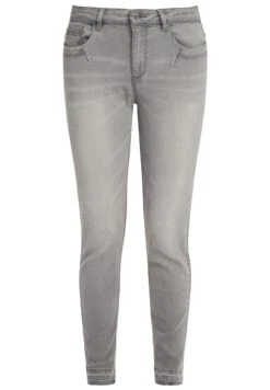OXMO Oxirabelle - Jeans Slim Fit - Grey Denim -Zalando outlet 6ff28775fe244937aaf88ac5d2fd67fe