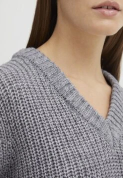 OXMO NannyMaglioneMedium Grey Melange Donna Maglieria 1OX21I02K-C11 -Zalando outlet 705ac98d86324defb60200b61c1befa1