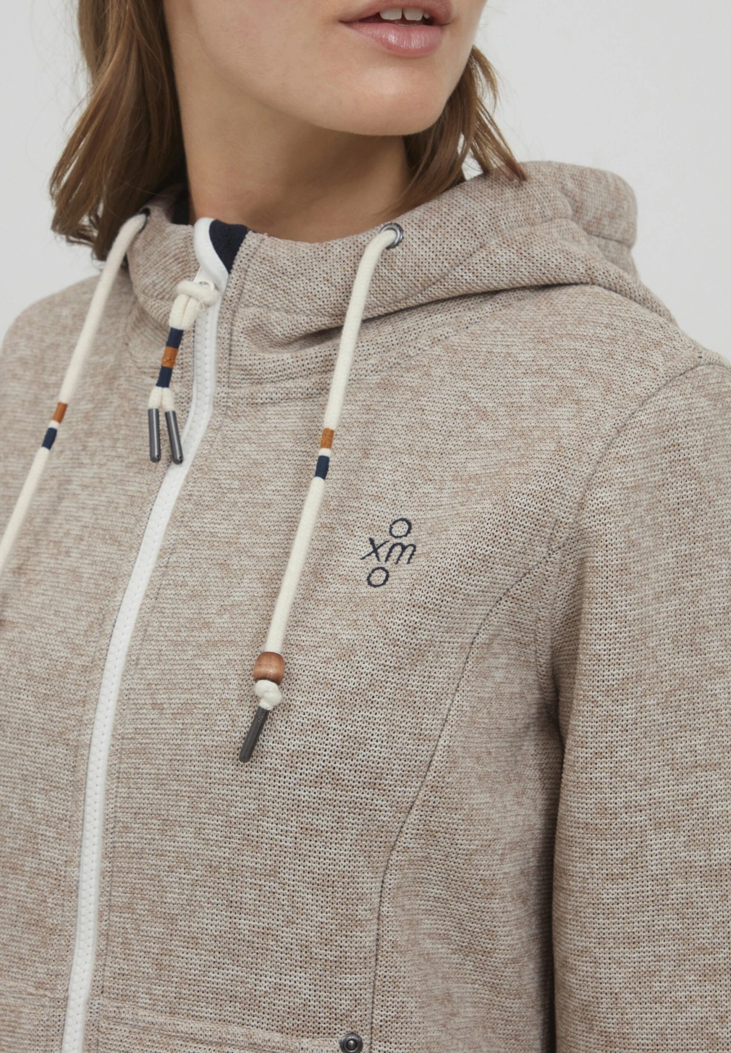 OXMO OxfiaFelpa Con ZipCloud Dancer Donna Felpe 1OX21G00W-A11 4 OXMO OxfiaFelpa Con ZipCloud Dancer Donna Felpe 1OX21G00W-A11 - immagine 4