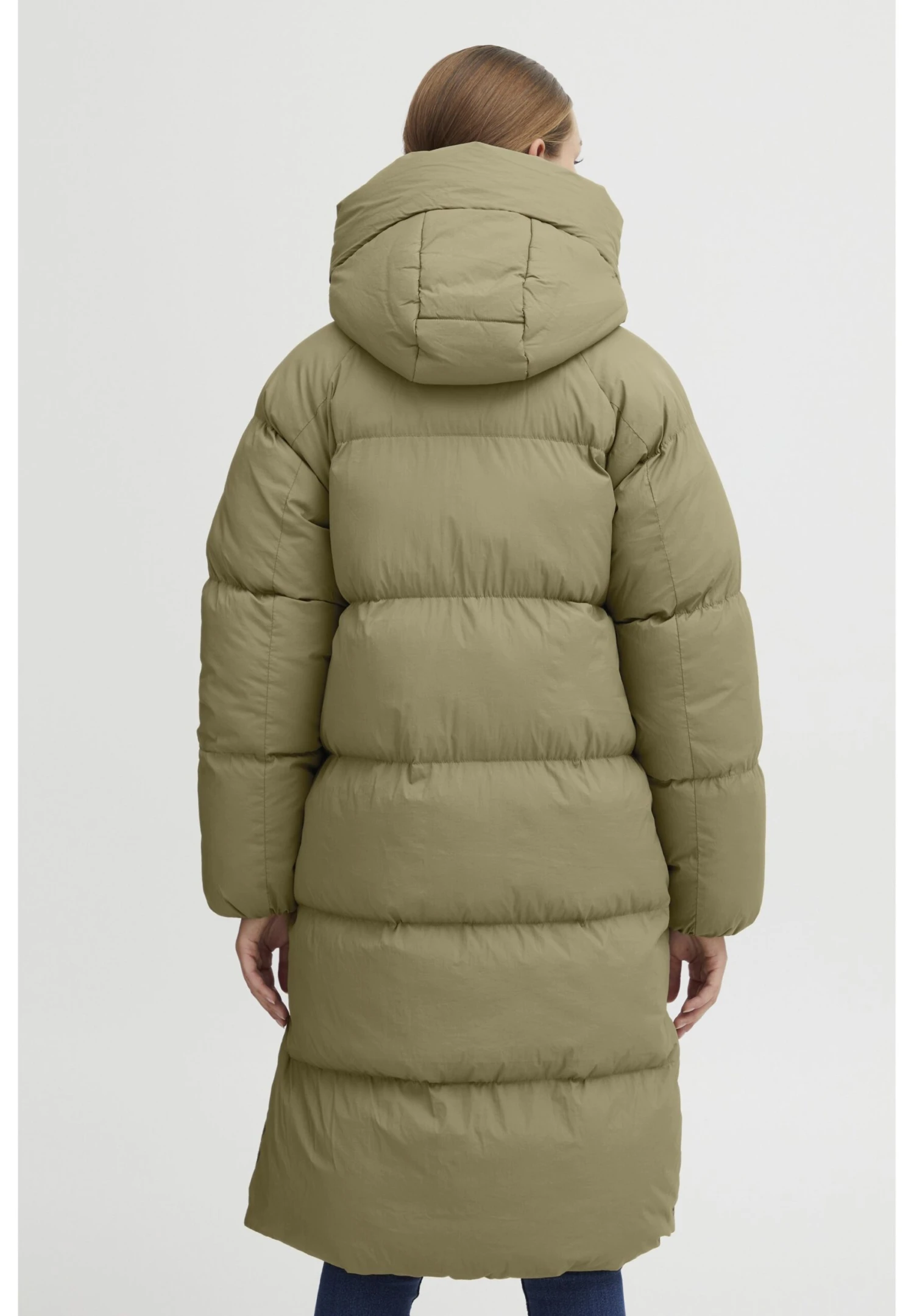 OXMO OxeliceCappotto InvernaleCovert Green Donna Cappotti 1OX21U01R-M11 3 OXMO OxeliceCappotto InvernaleCovert Green Donna Cappotti 1OX21U01R-M11 - immagine 3