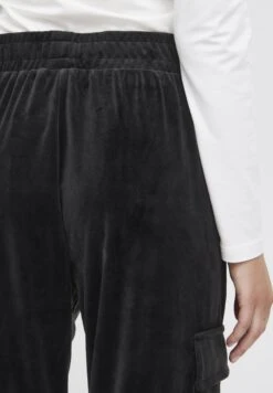 OXMO Itala- Pantaloni Cargo - Black -Zalando outlet 71f1844ef5f345eea57be019831e3087