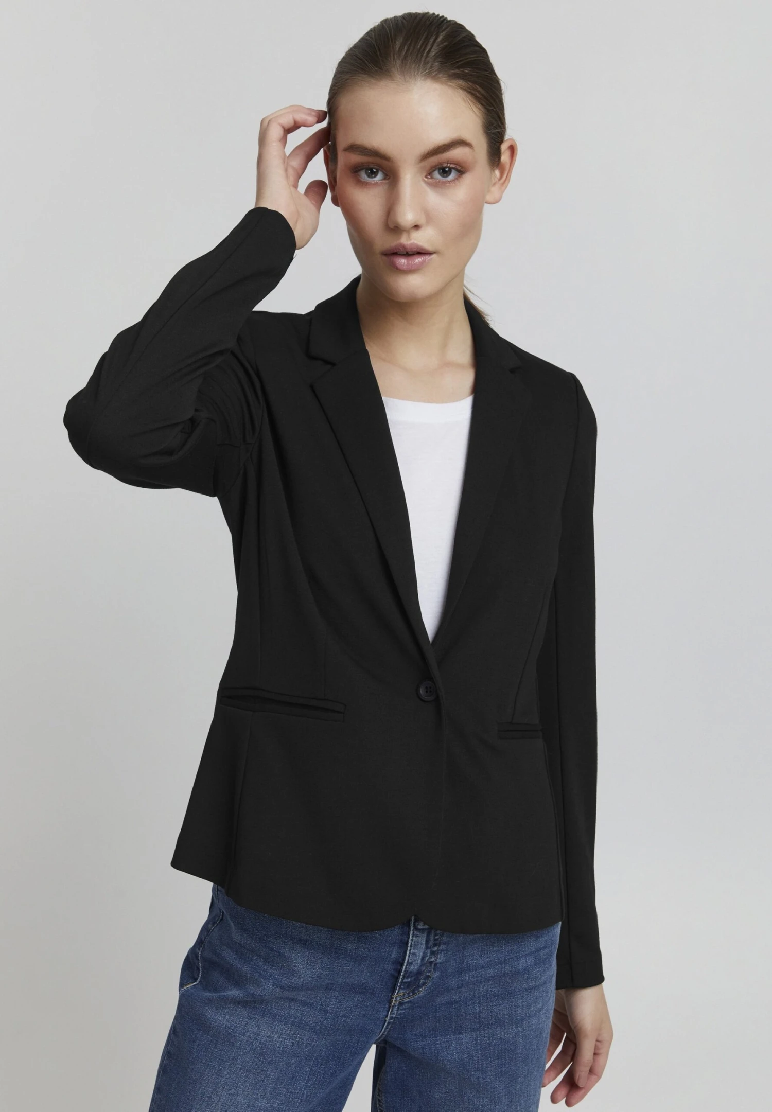 OXMO Aenne - Blazer - Black 1 OXMO Aenne - Blazer - Black
