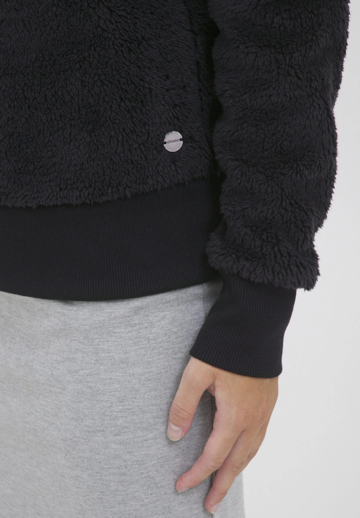 OXMO OxannicaMaglioneBlack Donna Maglieria 1OX21I01P-Q12 5 OXMO OxannicaMaglioneBlack Donna Maglieria 1OX21I01P-Q12 - immagine 5