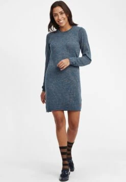 OXMO Oxdanielle - Abito In Maglia - Ensign Blue