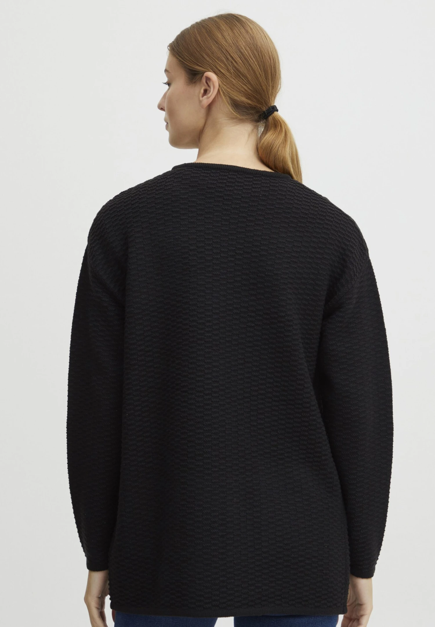 OXMO Oxmiline - Cardigan - Black 3 OXMO Oxmiline - Cardigan - Black - immagine 3