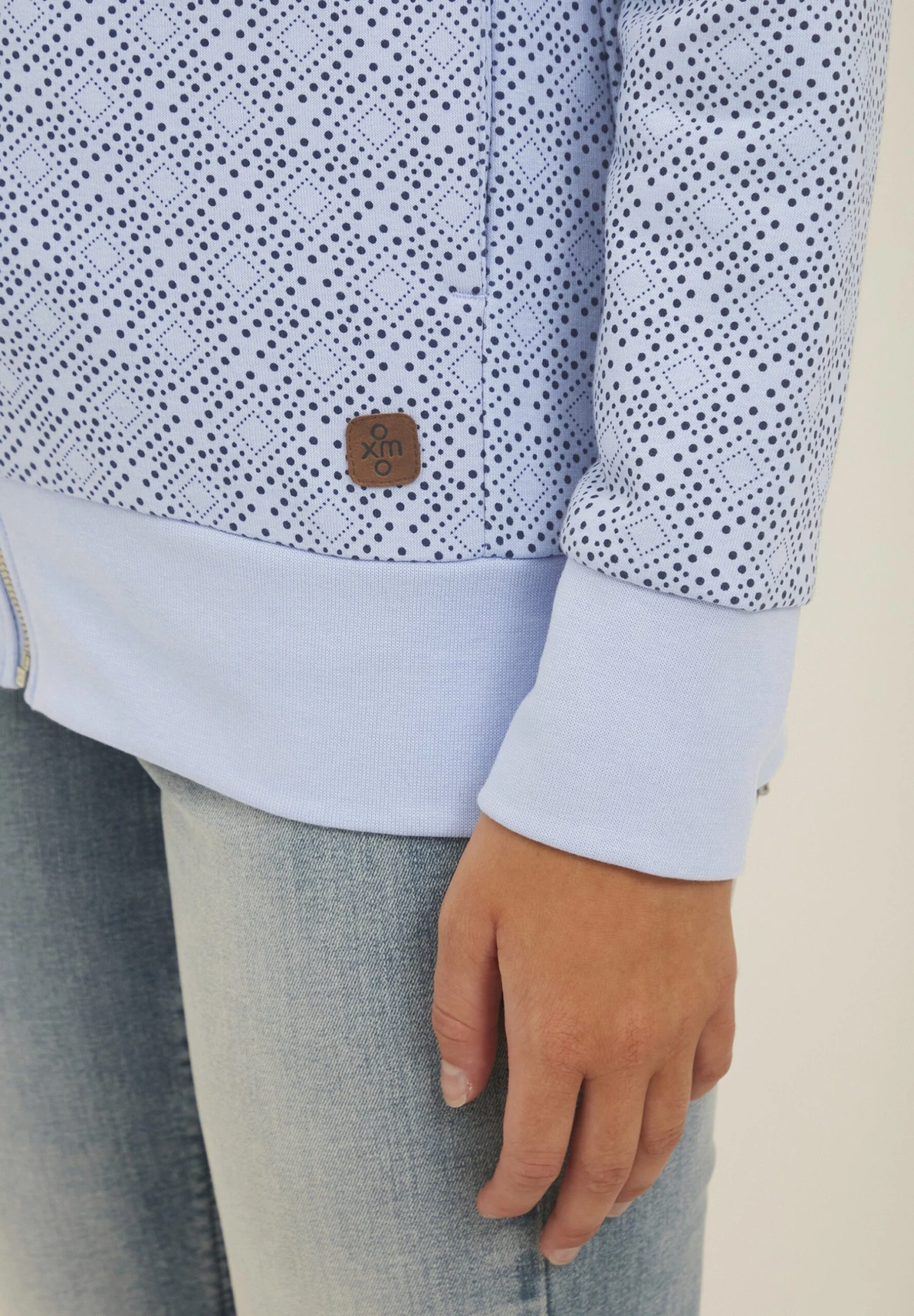 OXMO VendelaFelpa Con ZipLilac Donna Felpe 1OX21J01A-I11 5 OXMO VendelaFelpa Con ZipLilac Donna Felpe 1OX21J01A-I11 - immagine 5