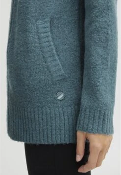 OXMO OxsallyCardiganSmoke Blue Melange Donna Maglieria 1OX21I02T-K11 -Zalando outlet 778472be09c8403d8f9c87f81b3f70fa