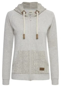 OXMO OxmatildaFelpa Con ZipBirch Melange Donna Felpe 1OX21I018-A11 -Zalando outlet 7826ff742a054c558d1bfd28f22432b9