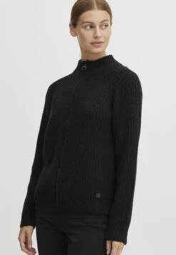 OXMO SalCardiganBlack Donna Maglieria 1OX21I02G-Q11