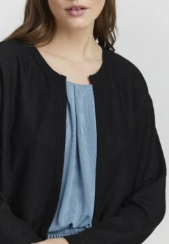 OXMO Kike - Cardigan - Black -Zalando outlet 79574c44aa6045108252ccf6b1d2f4f5