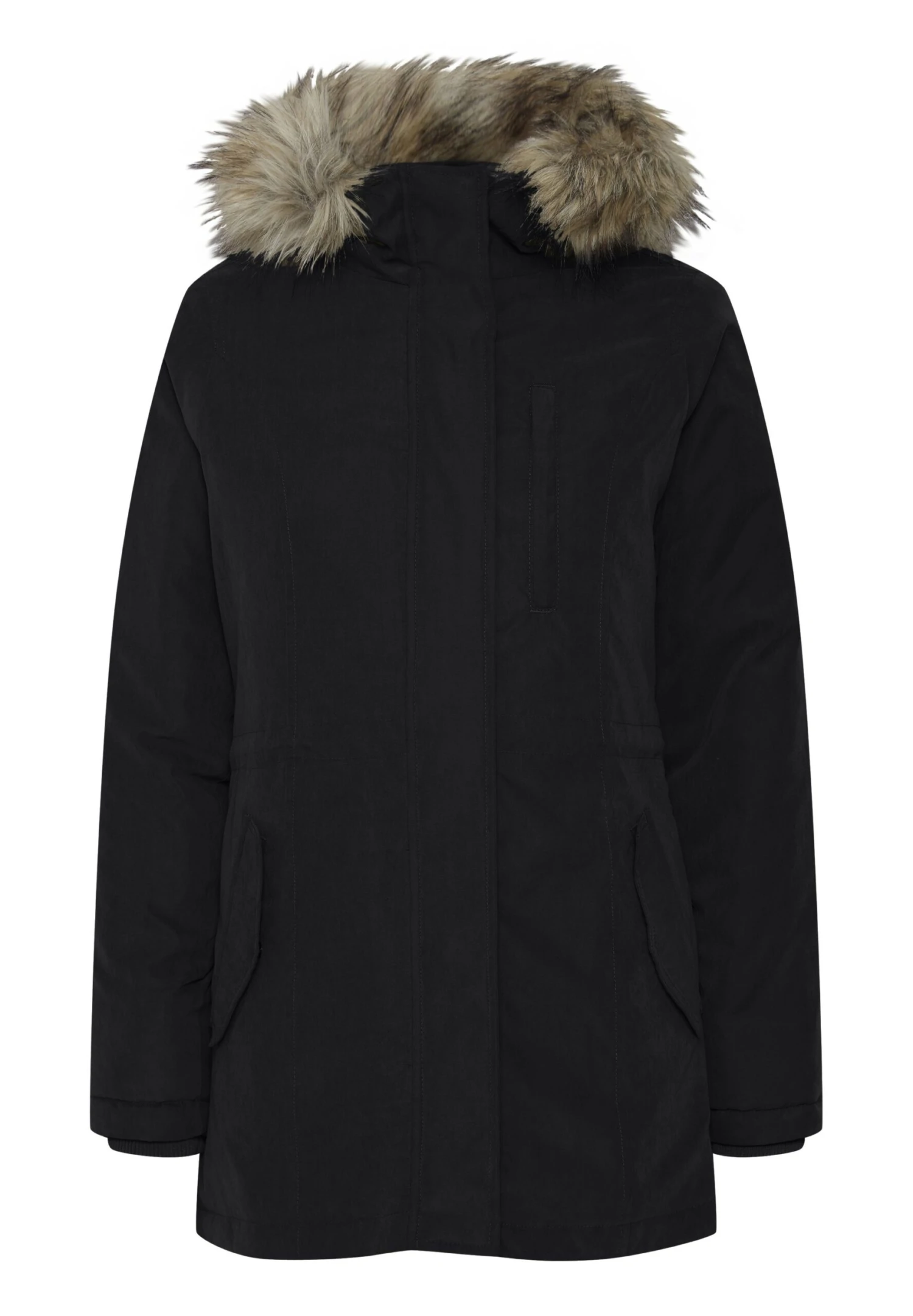 OXMO Oxloka - Cappotto Invernale - Black 7 OXMO Oxloka - Cappotto Invernale - Black - immagine 7