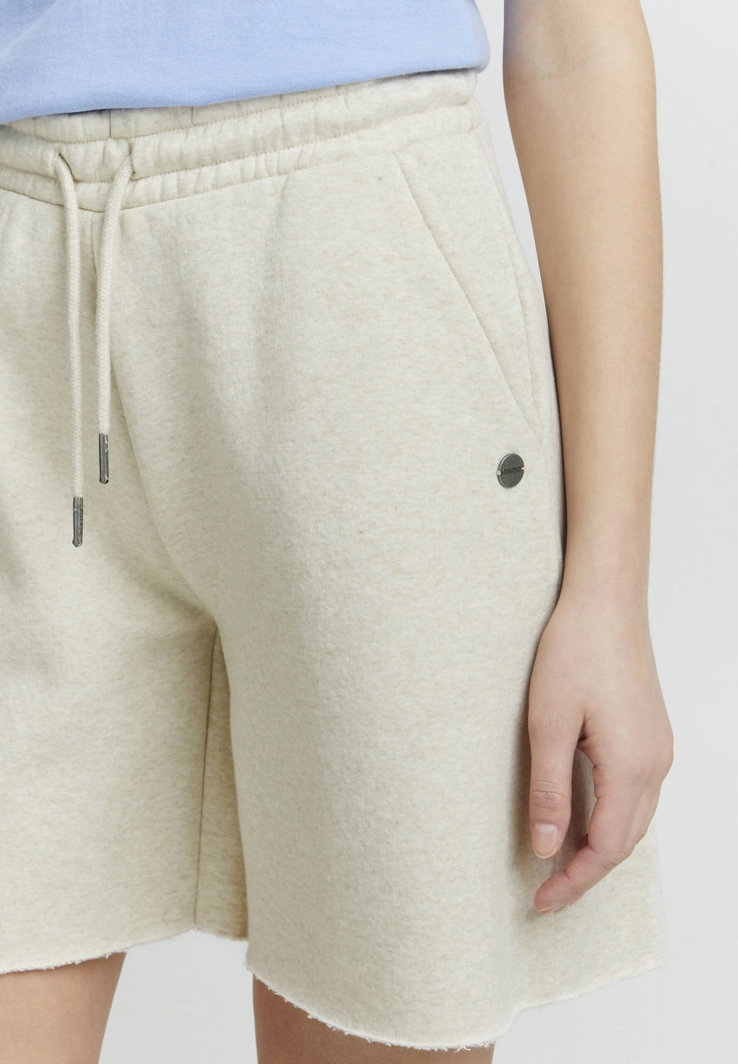 OXMO Hope - Shorts - Oatmeal Melange 4 OXMO Hope - Shorts - Oatmeal Melange - immagine 4