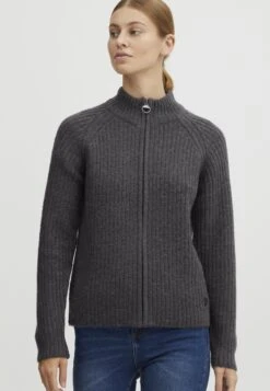 OXMO SalCardiganBlackened Pearl Melange Donna Maglieria 1OX21I02G-C11