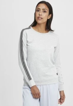 OXMO OxgabitaFelpaLight Grey Melange Donna Felpe 1OX21J00Q-C11