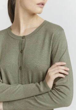 OXMO CardiganSeagrass Melange Donna Maglieria 1OX21I029-N11 -Zalando outlet 83f56a64d3cf485e8ee80ae7df3fb046