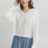 OXMO KatlaMaglioneOff White Donna Maglieria 1OX21I026-A11