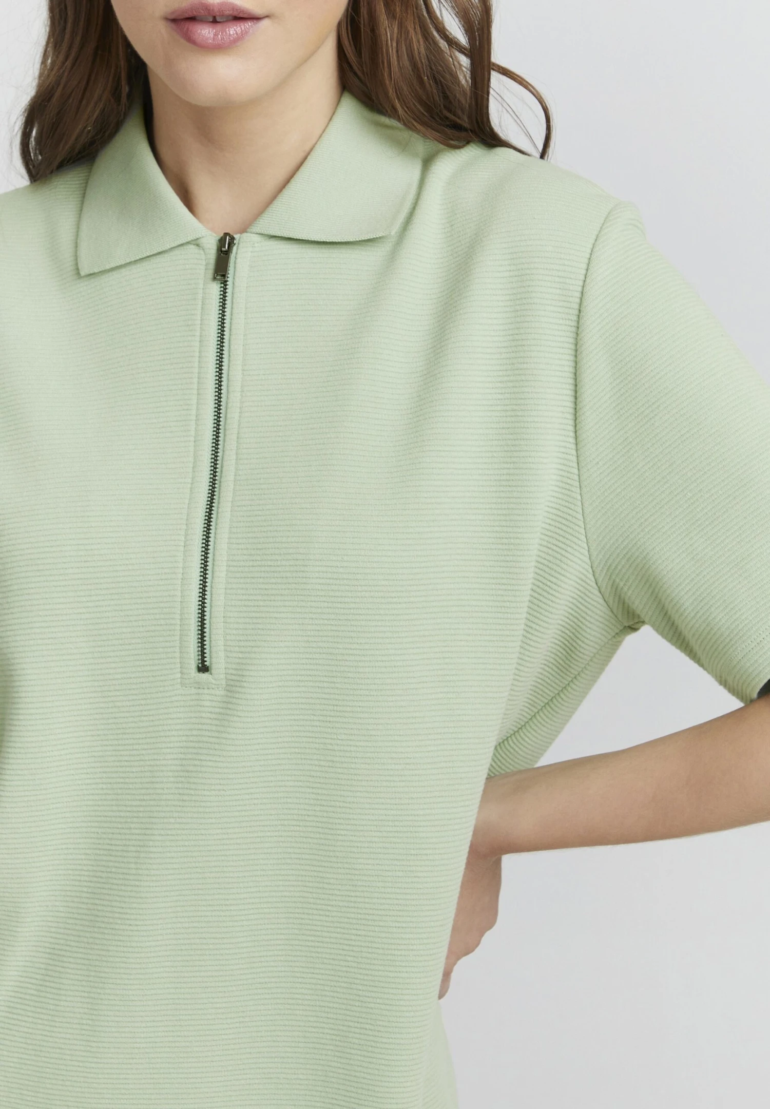 OXMO JonnaVestito Di MaglinaFrosty Green Donna Vestiti 1OX21C00V-M11 4 OXMO JonnaVestito Di MaglinaFrosty Green Donna Vestiti 1OX21C00V-M11 - immagine 4