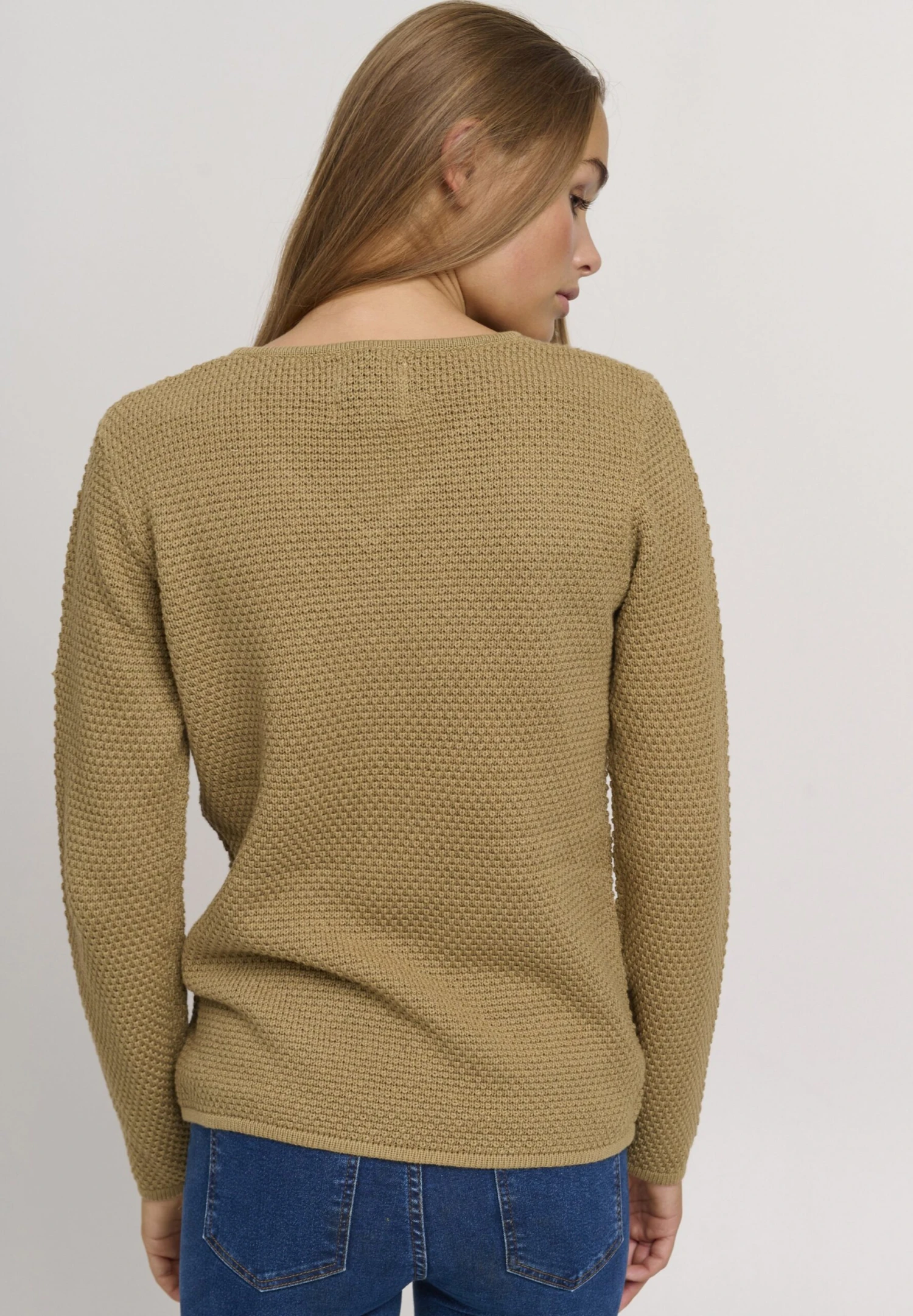 OXMO OxhannaMaglioneKelp Donna Maglieria 1OX21I01S-B11 3 OXMO OxhannaMaglioneKelp Donna Maglieria 1OX21I01S-B11 - immagine 3