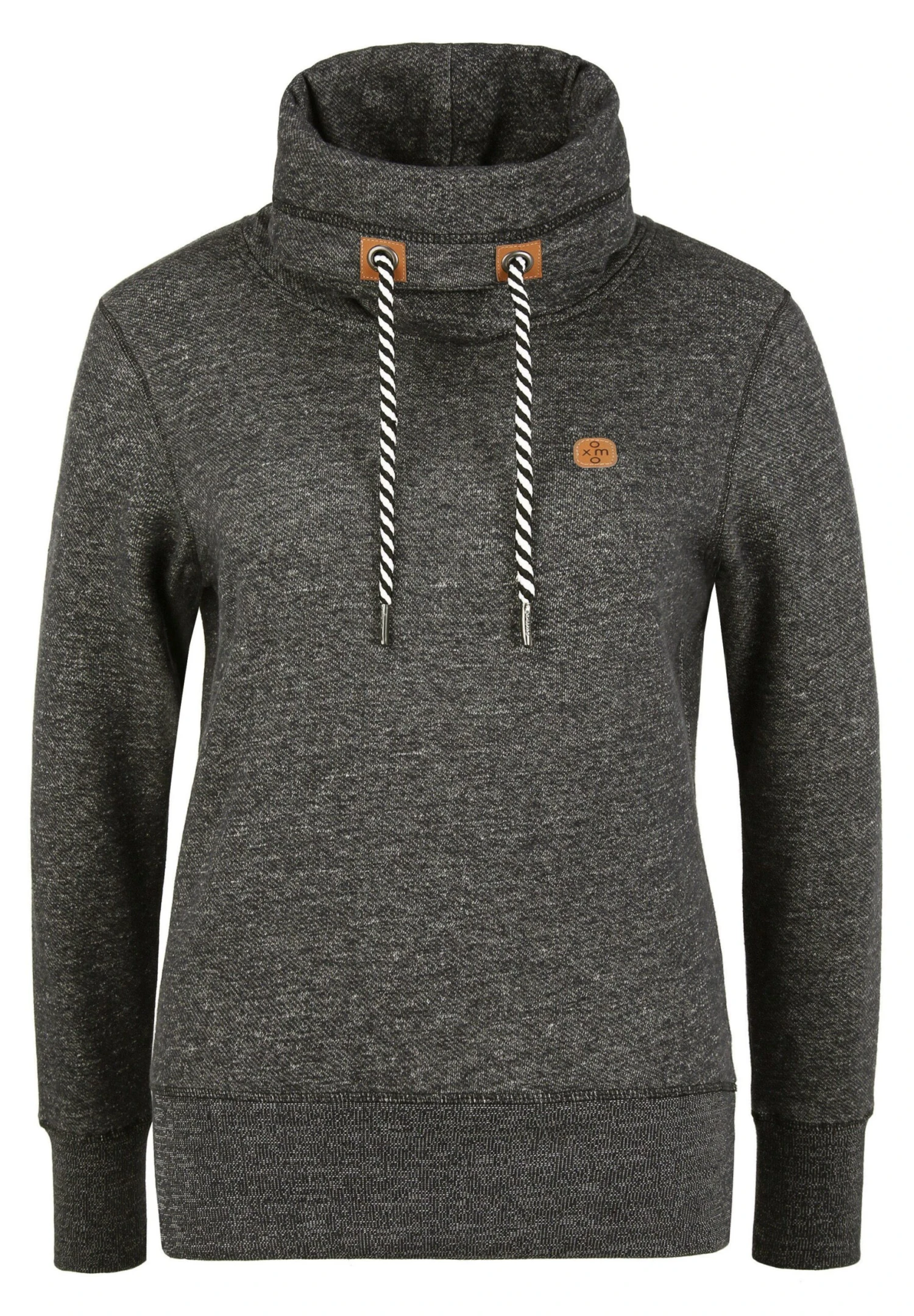 OXMO Oxcecilia - Felpa Con Cappuccio - Black 6 OXMO Oxcecilia - Felpa Con Cappuccio - Black - immagine 6